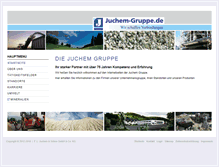 Tablet Screenshot of juchem-gruppe.com